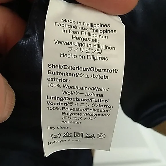 NWT - J. Crew Wool Pea Coat -  Size 8 - Picture 10 of 12